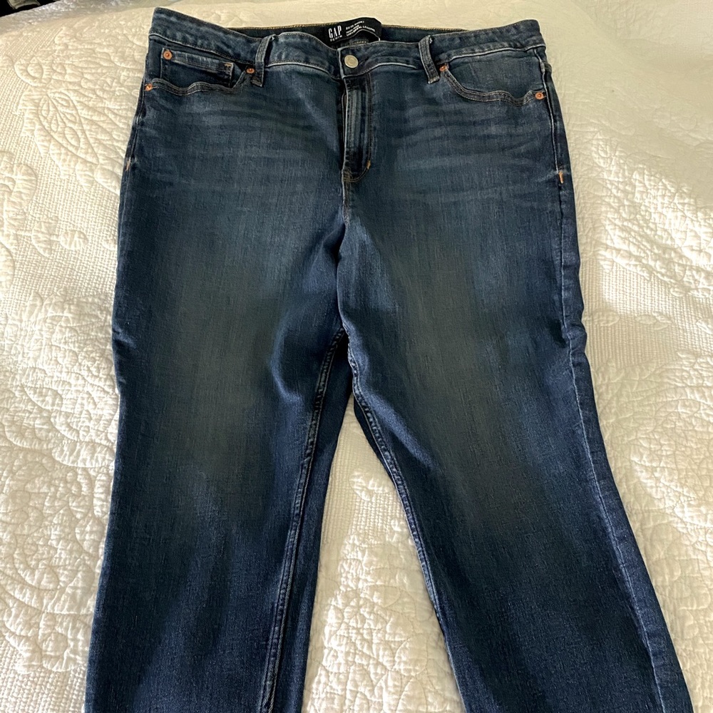 high rise universal denim legging from the GAP
